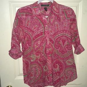 Ralph Lauren top sz M